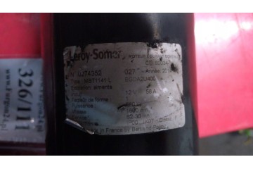 ENGINE REFRIGERATION UNIT RELEC FROID TR10 LEROY SOMER MBT1141L NO 326 111 Catalog number of the part MBT1141L