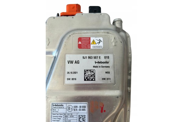 Heating module Webasto Porsche 9J1963507E Quality of parts according to GVO O original with manufacturer s logo OE