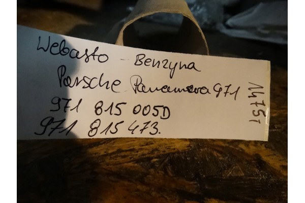 IDEAL WEBASTO PETROL PORSCHE PANAMERA 971 1 Car type passenger cars