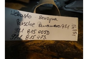 IDEAL WEBASTO PETROL PORSCHE PANAMERA 971 1 Car type passenger cars