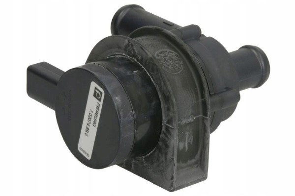 2X Additional water pump cooling water circulation PIERBURG 7 02074 89 0 Quality of parts according to GVO Q original with facto