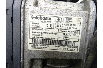 Calefactor estacionario Webasto 7N0815065M para SEAT Alhambra II 7N Sh