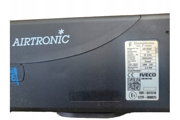 Heating Webasto Airtronic D2 5801801485 252203 Iveco Stralis Euro 5 Part manufacturer Iveco OE