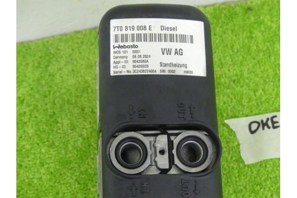 Vw MULTIVAN T7 20r WEBASTO THERMO TOP EVO DIESEL NEW Packaging status replacement
