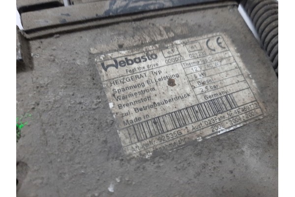 Calefactor estacionario WEBASTO Thermo Top C 40W para FIAT DUCATO II F