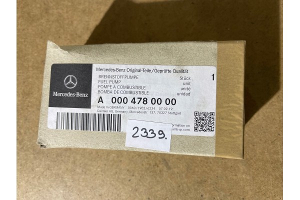 Fuel pump WEBASTO MERCEDES W213 A0004780000 OE Quality of parts according to GVO O original with manufacturer s logo OE
