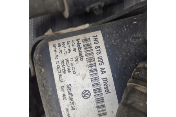 WEBASTO PARKING HEATER SHARAN 7N 7N0815005AA Catalog number of the part 7N0815005AE