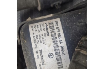 WEBASTO PARKING HEATER SHARAN 7N 7N0815005AA Catalog number of the part 7N0815005AE