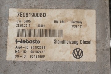 PARKING HEATER WEBASTO VW T5 7E0819008D 92018241F Version European