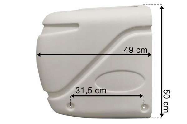 CARRIER XARIOS 400 500 600 REFRIGERATION UNIT LEFT HOUSING 586047500 Part manufacturer Lamiro