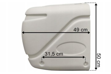 CARRIER XARIOS 400 500 600 REFRIGERATION UNIT LEFT HOUSING 586047500 Part manufacturer Lamiro