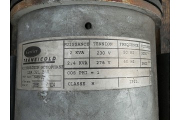 LSA 321 GENERATOR CARRIER 230 276 V 2 2 4 KVA 50 60 HZ Quality of parts according to GVO O original with manufacturer s logo OE