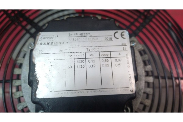 MOTOR FAN CARRIER VATNA 54 00694 00 NO 326 122 Car type cargo vans