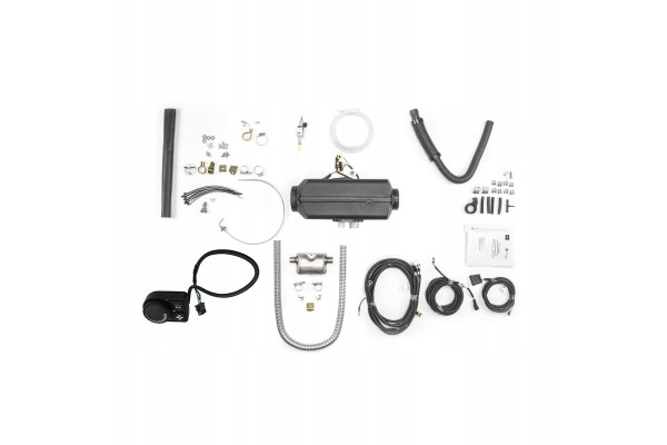 Calefactor estacionario AUTOTERM D4 4kW 12V Panel PU-5 - Set