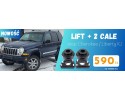 Kit de Elevación de Suspensión 5 cm para Jeep Cherokee Liberty KJ 20