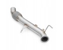 Downpipe BMW E90 E91 318d 320d M47N2 63 5 mm Quality of parts according to GVO Q original with factory logo OEM OES
