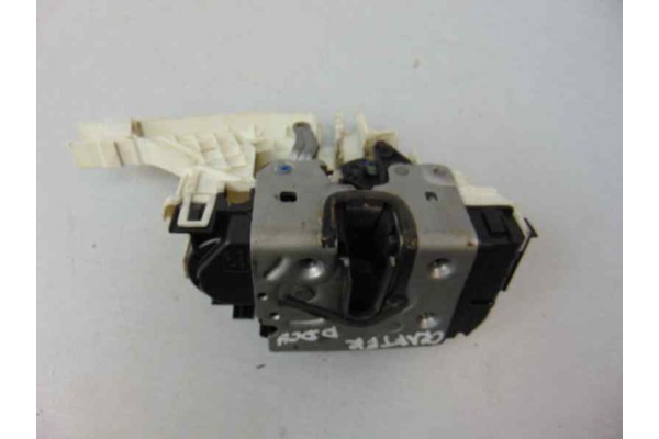 4 PIN CERRADURA PUERTA DELANTERA DERECHA VOLKSWAGEN CRAFTER FURGÓN (2E) Caja cerrada 35, batalla larga con techo super alto 2007