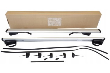 QuickFix roof crossbars mounted on DUSTER III fixed rails Catalog number of the part 8201749196