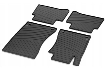 RUBBER RUGS MERCEDS CLASS E W211 SET FRONT REAR