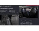 Compartimento Protector para Pasajeros Taxi Toyota Corolla E21 Policar