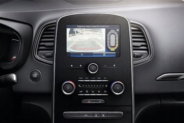 Reversing camera chrome strip RENAULT GRAND SCENIC IV 4 OE Packaging status original