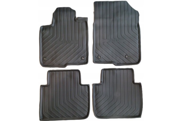 RUBBER RUGS FRONT REAR SET HONDA ZR V 2023 08P173V0610 ORIGINAL