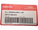 RUBBER RUGS FRONT REAR SET HONDA ZR V 2023 08P173V0610 ORIGINAL Catalog number of the part 08P173V0610
