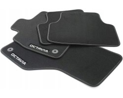VELOUR RUGS FRONT REAR SKODA OCTAVIA IV 2020 PRESTIGE ORIGINAL