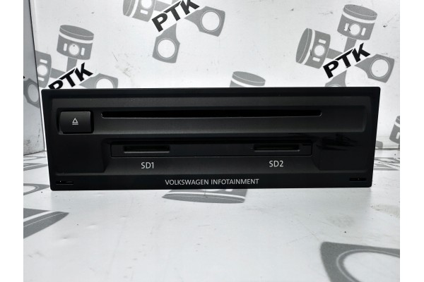 Pantalla System Discovery Pro para Passat B8 y Golf 7 con marco 5NA035