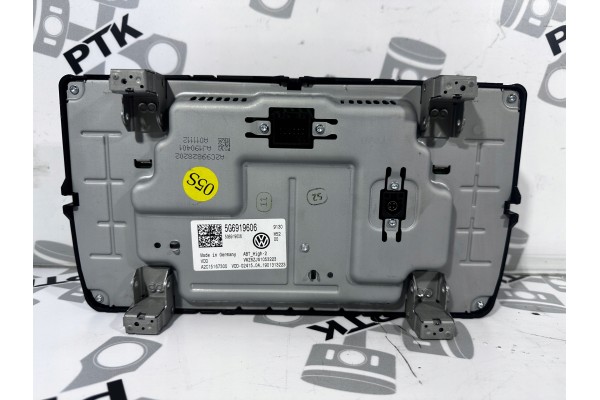 Pantalla System Discovery Pro para Passat B8 y Golf 7 con marco 5NA035