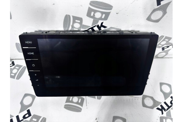 Pantalla System Discovery Pro para Passat B8 y Golf 7 con marco 5NA035