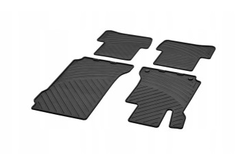 BLACK RUGS SET MERCEDES C CLASS SEDAN 204 A20468010019G33