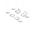 VELOUR RUGS MERCEDES GLC V254 4PCS MERCEDES OE A25468020069J74 Packaging status original