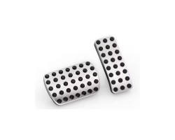 STAINLESS STEEL SPORTS PEDALS AUTOMATIC MODELS WITH RUBBER STUDS