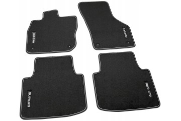 VELOUR RUGS FRONT REAR SKODA SUPERB IV 3P1061270 EXCLUSIVE ORIGINAL