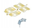 VELOUR RUGS FRONT REAR SKODA SUPERB IV 3P1061270 EXCLUSIVE ORIGINAL Part manufacturer Skoda OE