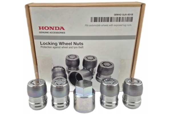SAFETY NUTS HONDA CIVIC TYPE R CR V VI 08W42SJA601B ORIGINAL Packaging status original
