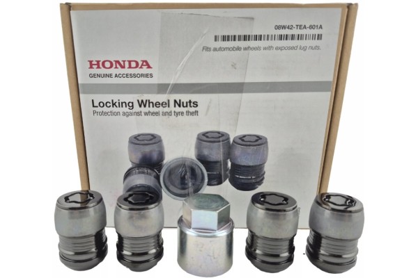 SAFETY NUTS BLACK HONDA CIVIC TYPE R 2017 08W42TEA601A OE Packaging status original