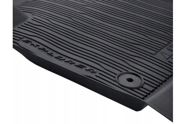 Rubber Rugs Front Rear Ford Explorer 2019 Catalog number of the part 2328965