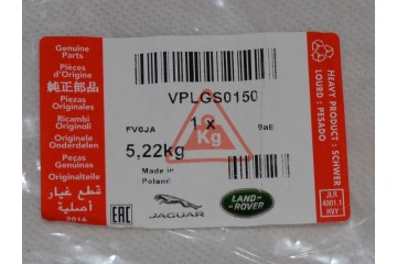Rubber wiper mats Range Rover L405 2013 2017 VPLGS0150 GENUINE Catalog number of the part VPLGS0150