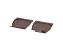 RUBBER MATS MERCEDES EQS V297 FRONT MERCEDES OE A29768048068W57