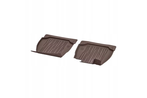 RUBBER MATS MERCEDES EQS V297 FRONT MERCEDES OE A29768048068W57