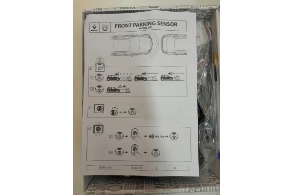 Sensores de Aparcamiento Delanteros DACIA DUSTER II 2 PH2 Facelift, De