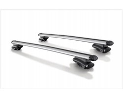 Aluminum roof crossbars for railings RENAULT KOLEOS AND OE