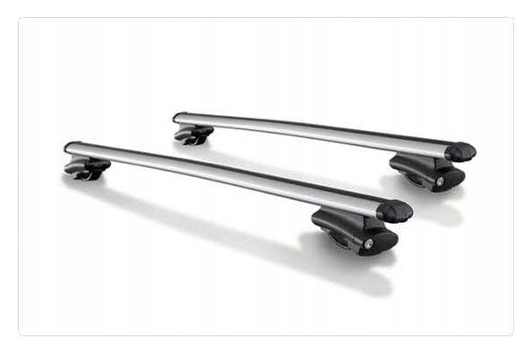Aluminum roof crossbars for railings RENAULT KOLEOS AND OE