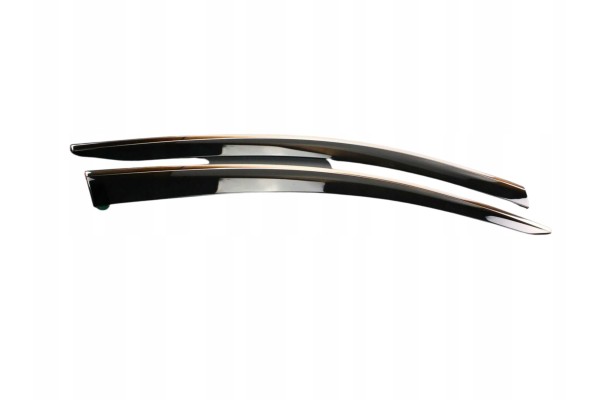 TOYOTA Corolla Sedan Side window fairings chrome front 08163 12820 OE
