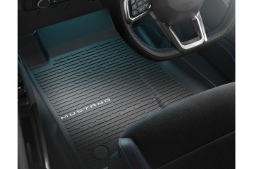 Floor mats rubber front and rear Ford Mustang 2023 Part manufacturer Ford OE