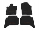 Floor mats standard front and rear black