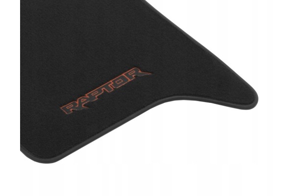 Floor mats standard front and rear black Part manufacturer Ford OE