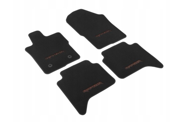 Floor mats standard front and rear black Catalog number of the part 2601666
